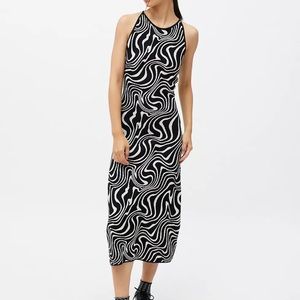 Another Girl Swirl Knit Midi Dress